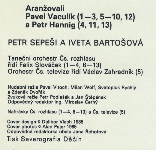 Petr & Iveta – Knoflíky Lásky LP