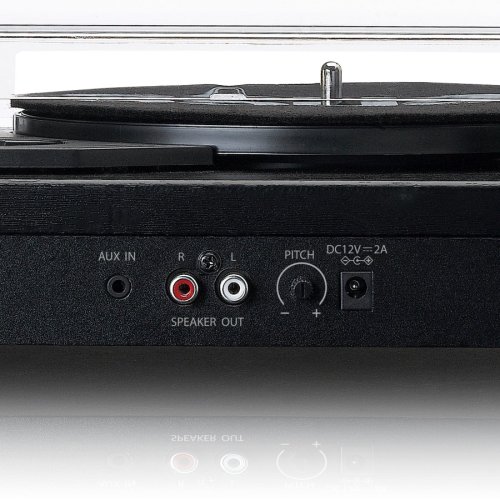 Lenco LS-101BK - gramofon se samostatnými reproduktory a BT
