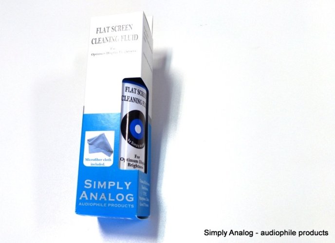 Simply Analog - FLAT SCREEN CLEANING FLUID 200ml