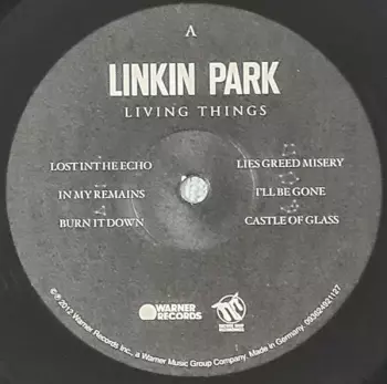 Linkin Park - Living Things LP Gatefold