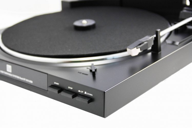 DUAL DT 210-1 Černý - plný automat s USB + dárek