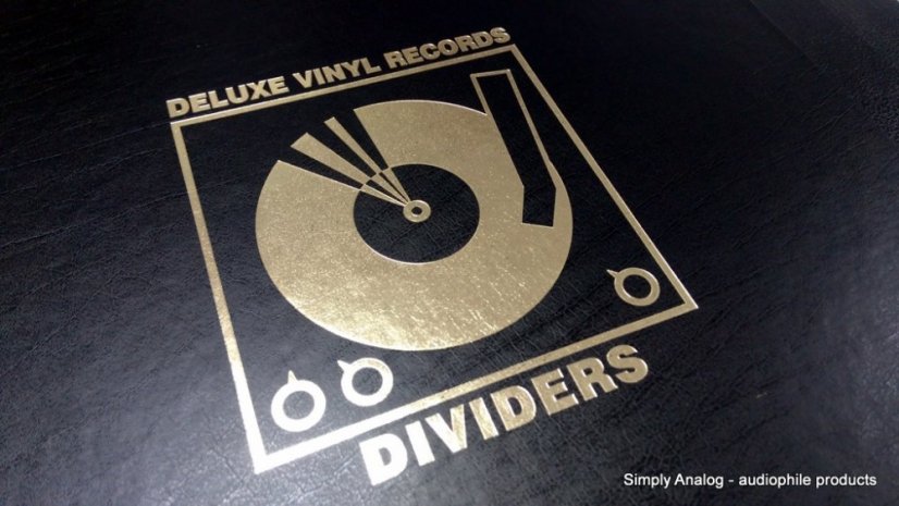Simply Analog - DIVIDERS DE LUXE VINYL RECORDS BOXSET Barevné provedení: černé