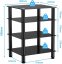 ELEKTRONIKA PRAHA - HIFI RACK 1 - Barva: Černá