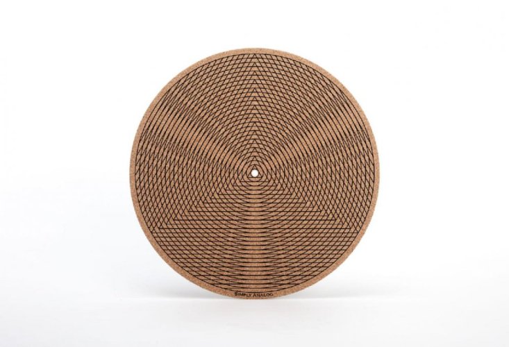 Simply Analog - Tricircle CORK SLIP MAT