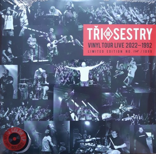 3LP Vinyl Tour Live 2022–1992 – limitovaná číslovaná edice 137/1099