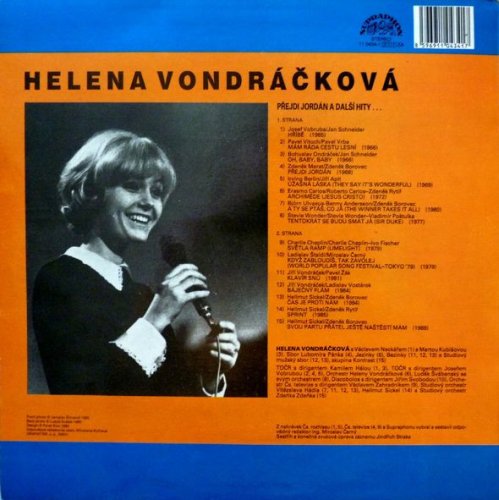 Helena Vondráčková – Přejdi Jordán A Další Hity LP