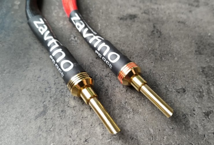 1877PHONO Zavfino - Gold Plated OCC Jumpers (4ks)