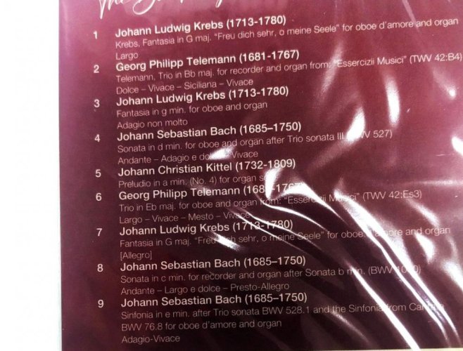 STS Digital - THE BACH ORGAN IN CHAMBER MUSIC