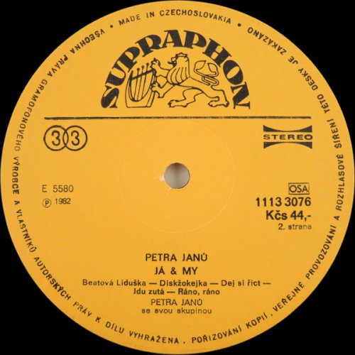Petra Janů – Já & My LP