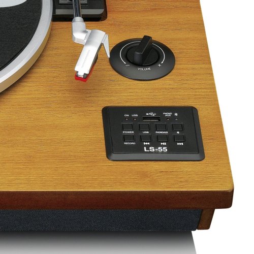 Lenco LS-55 - gramofon s Bluetooth, USB a vestavěnými reproduktory