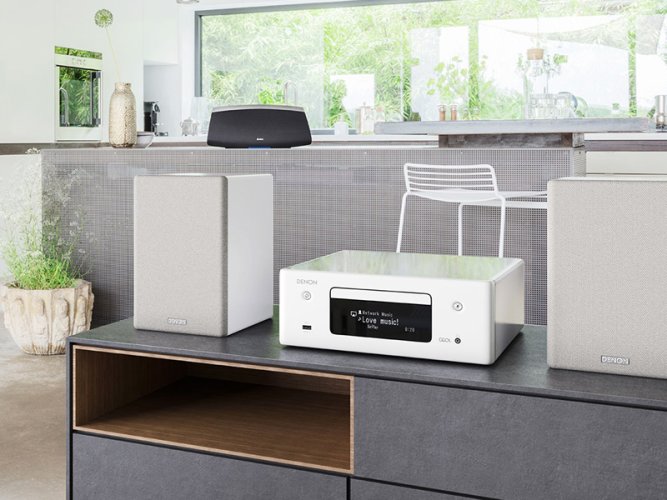 Denon CEOL RCD-N10 - Barva: Bílá