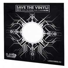 Obal na desky Discobag "Save The Vinyl" LP 12" PREMIUM 50 ks