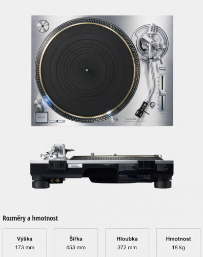 TECHNICS SL-1200GEG-S