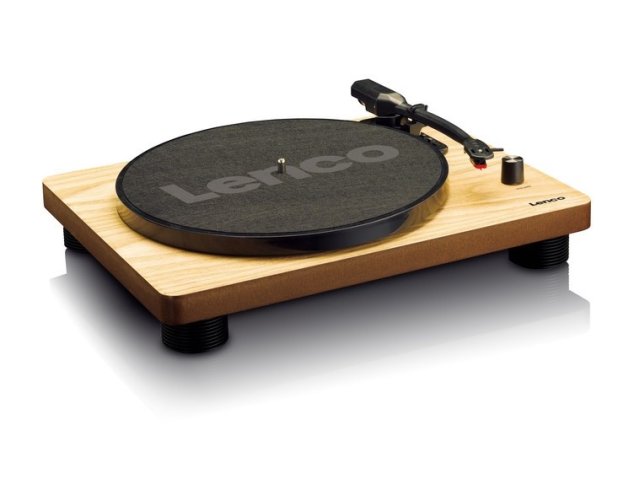 Lenco LS 50 - gramofon s USB a 2 vestavěnými reproduktory - Barva: Dub - Sterling Oak