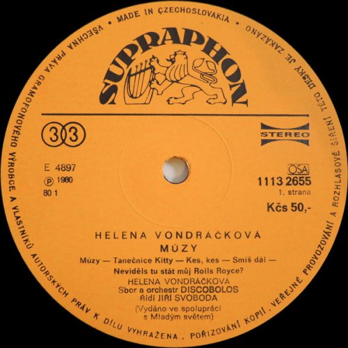 Helena Vondráčková – Múzy LP