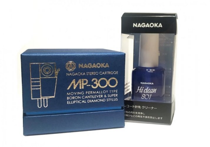Nagaoka MP-300 + Nagaoka AM-801 stylus cleaner