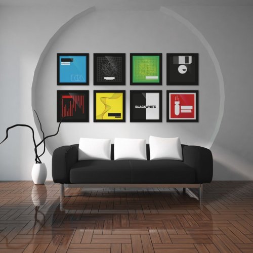 GLORIOUS Vinyl Frame BK