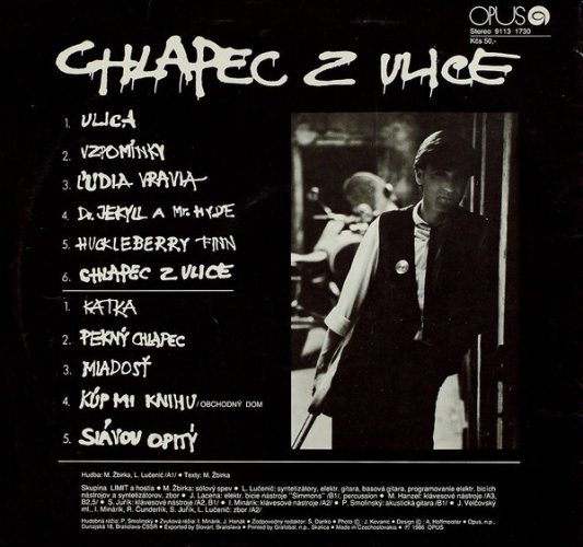 Miro Žbirka – Chlapec Z Ulice LP