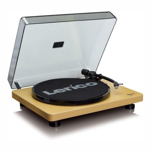 Lenco L 30 - gramofon s USB výstupem - Barva: Dřevo