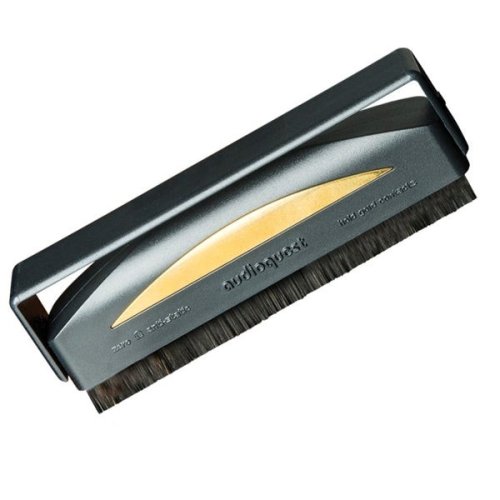 Audioquest Anti Static Record Brush - antistatický karbonový kartáček na čištění LP