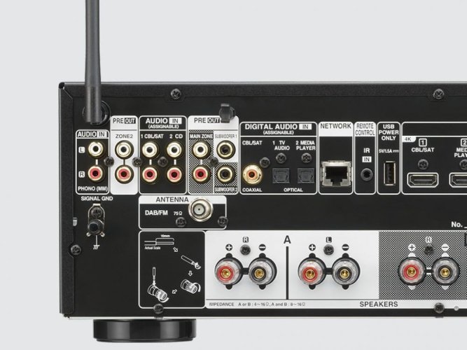 Denon DRA-900H - Barva: Černá