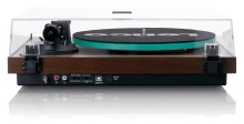 Lenco LBT-225WA - Hi-Fi gramofon, skleněný talíř, karbonové raménko