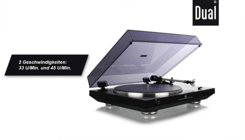DUAL DT 400 USB + Ortofon OM 5E + LS 100 Active Monitor