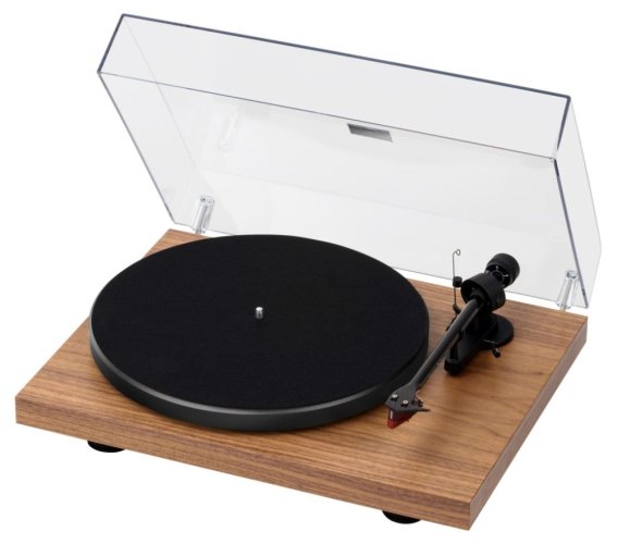 Pro-Ject Debut E Carbon + Ortofon 2M-Red - Barva: Černá - Piano lak