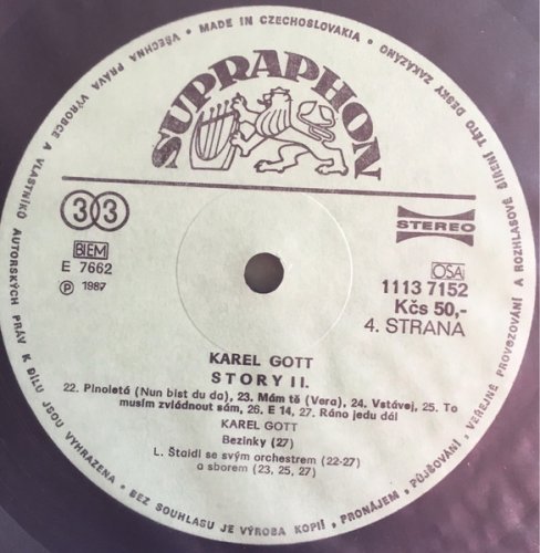 Karel Gott – Story 2 LP