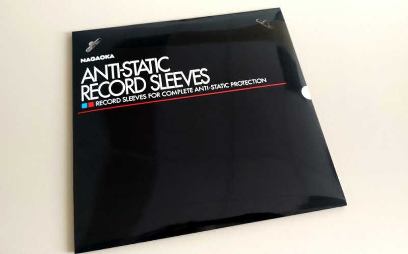 Vnitřní obaly na LP Nagaoka Anti-Static Record Sleeves