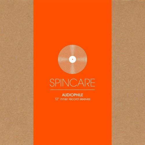 Spincare AUDIOPHILE 12 Inch Inner Vinyl Record Sleeves 50 ks