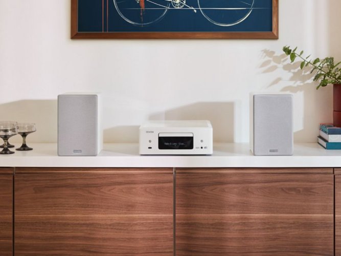 Denon CEOL RCD-N12 DAB - Barva: Bílá