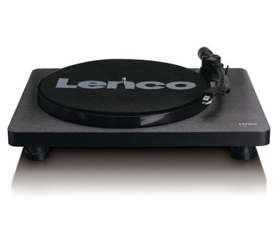 Lenco L 30 - gramofon s USB výstupem - Barva: Černá