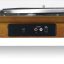 Lenco LS-55 - gramofon s Bluetooth, USB a vestavěnými reproduktory - Barva: Dub - Sterling Oak