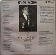 Pavel Bobek – Já Při Tom Byl LP