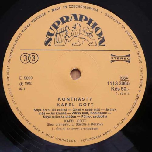Karel Gott – Kontrasty LP