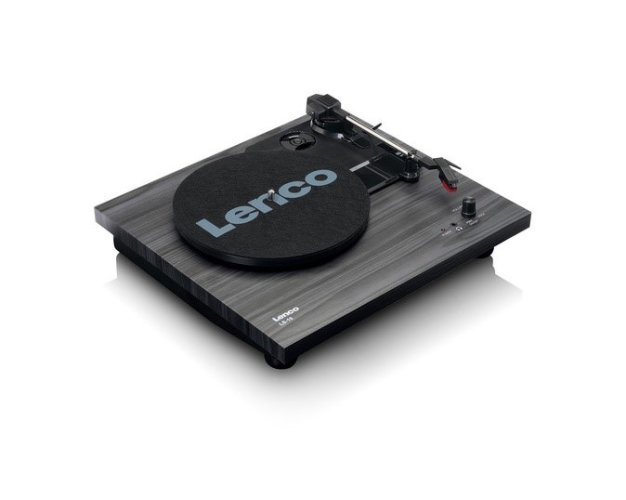 Lenco LS 10 - Gramofon s vestavěnými reproduktory - Barva: Černá