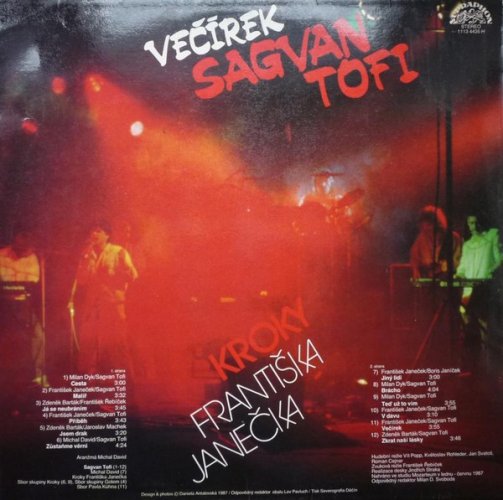 Sagvan Tofi, Kroky Františka Janečka – Večírek LP