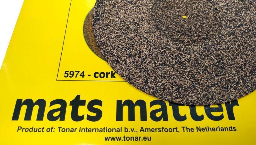 Tonar Cork & Rubber mixture turntable mat