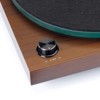 Lenco LBT-225WA - Hi-Fi gramofon, skleněný talíř, karbonové raménko