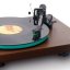 Lenco LBT-225WA - Hi-Fi gramofon, skleněný talíř, karbonové raménko