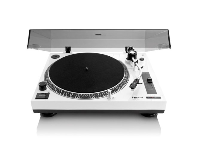 Lenco L-3808 - gramofon s přímým náhonem - Barva: Šedá