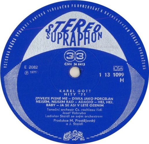 Karel Gott – Hity '71 LP