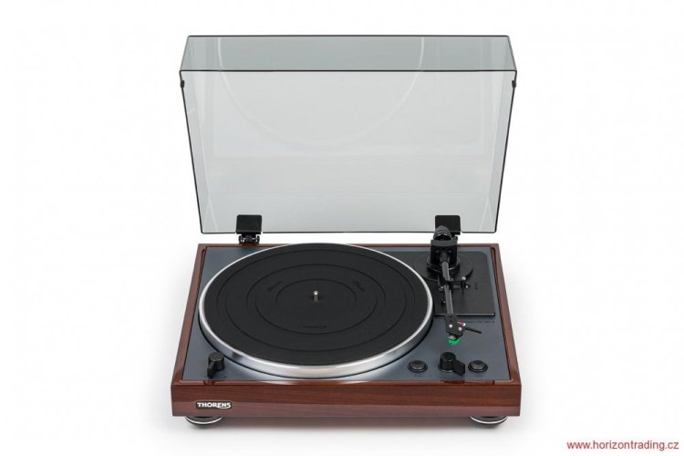 THORENS TD-102A + čistící sada TESLA 6v1 ZDARMA - Barva: Černá