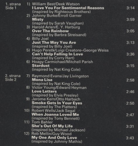 Karel Gott – I Love You For Sentimental Reasons LP