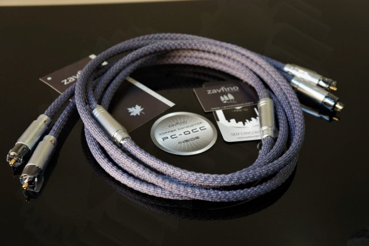 1877PHONO Zavfino - ARCADIA MKI Interconnect Cable OCC RCA-RCA 1.5m