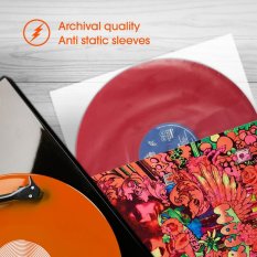 Spincare AUDIOPHILE 12 Inch Inner Vinyl Record Sleeves 50 ks