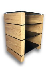 Ludic - Vanir Audiorack Black Oak