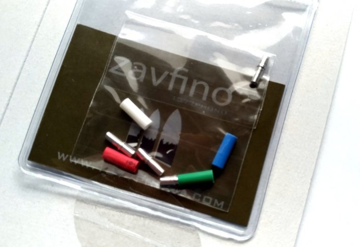 1877PHONO Zavfino -  FITclips Turntable Cartridge Clips Rhodium plated