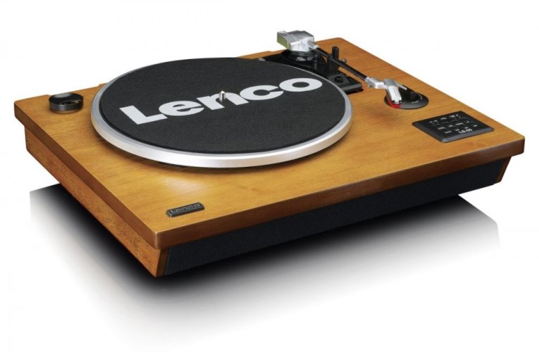 Lenco LS-55 - gramofon s Bluetooth, USB a vestavěnými reproduktory